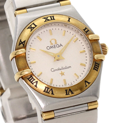 Omega Watches Quartz 1362.70 Stainless Steel , Ssxk18Yg , K18Yg Gold Constellation Ivory Dial Women