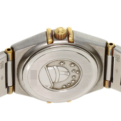 Omega Watches Quartz 1362.70 Stainless Steel , Ssxk18Yg , K18Yg Gold Constellation Ivory Dial Women