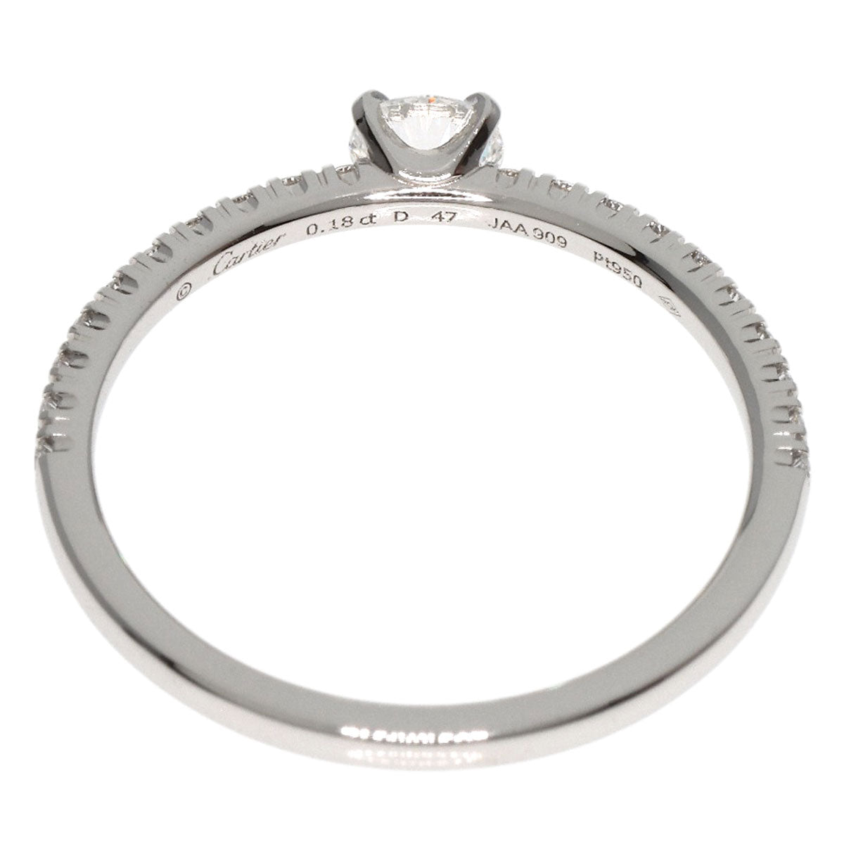 Cartier Ring Pt950 Silver Etincer De Cartier #47