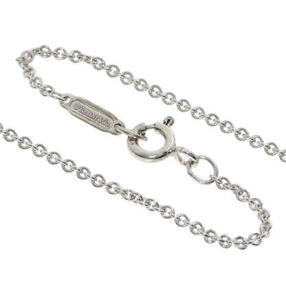 Tiffany&Co. Necklace Sv Silver Triple Heart Plate Women