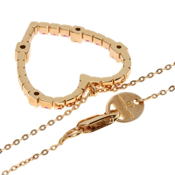 Damiani Necklace 18K Pink Gold Gold San Lorenzo Pink Sapphire Diamond Women
