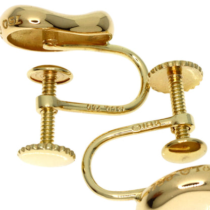 Tiffany&Co. Earring 18K Yellow Gold Gold Bean Women
