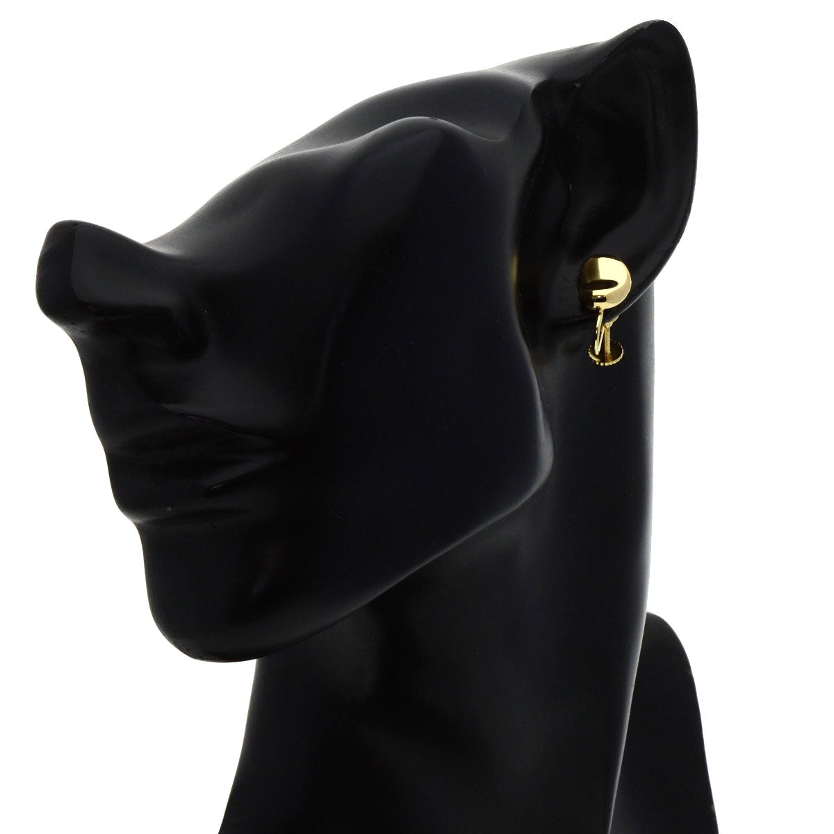 Tiffany&Co. Earring 18K Yellow Gold Gold Bean Women