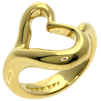 Tiffany&Co. Ring 18K Yellow Gold Gold Open Heart Women