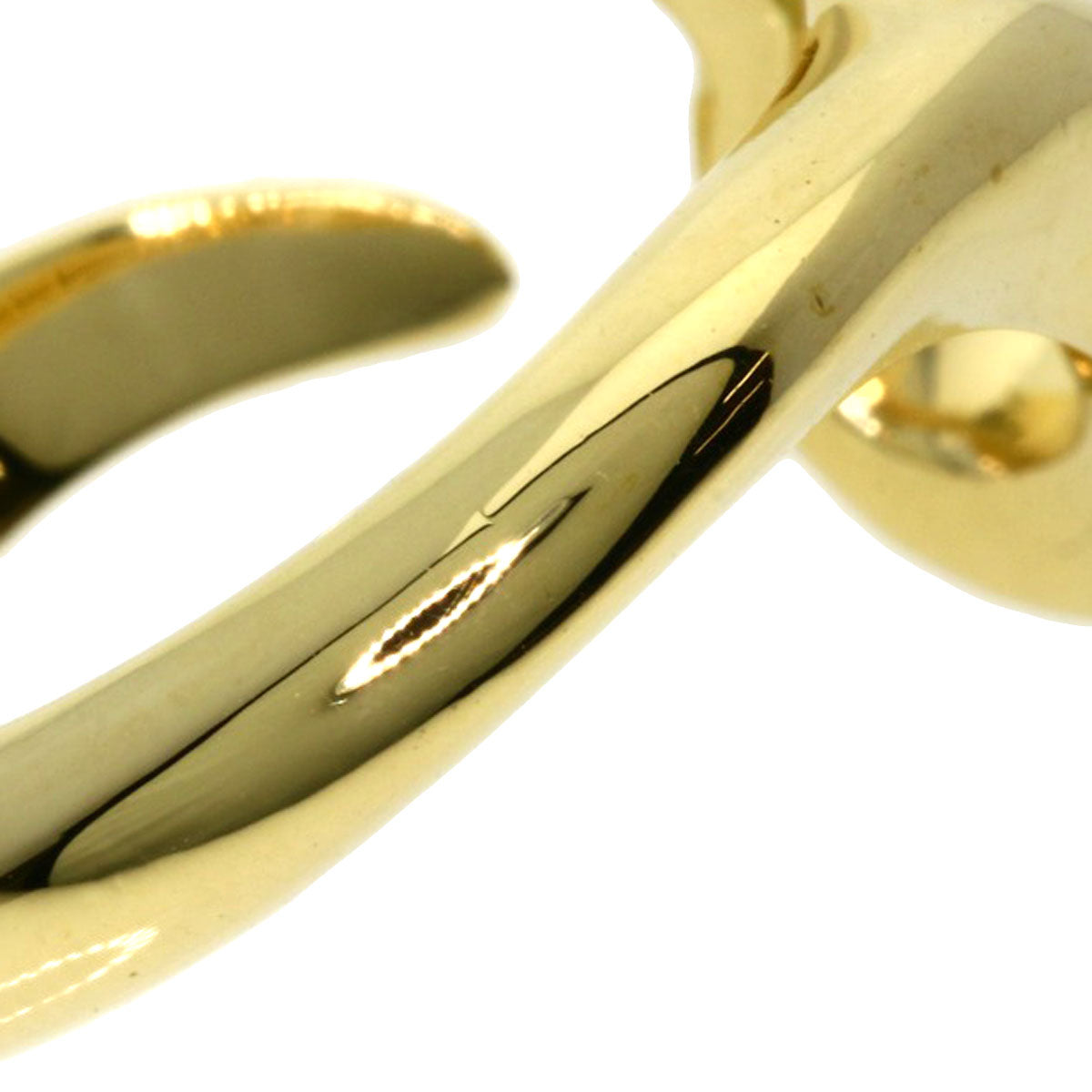 Tiffany&Co. Ring 18K Yellow Gold Gold Open Heart Women