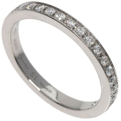 Bvlgari Ring Pt950 Silver Dedicata A Venezia Half Eternity Diamond #51 Women