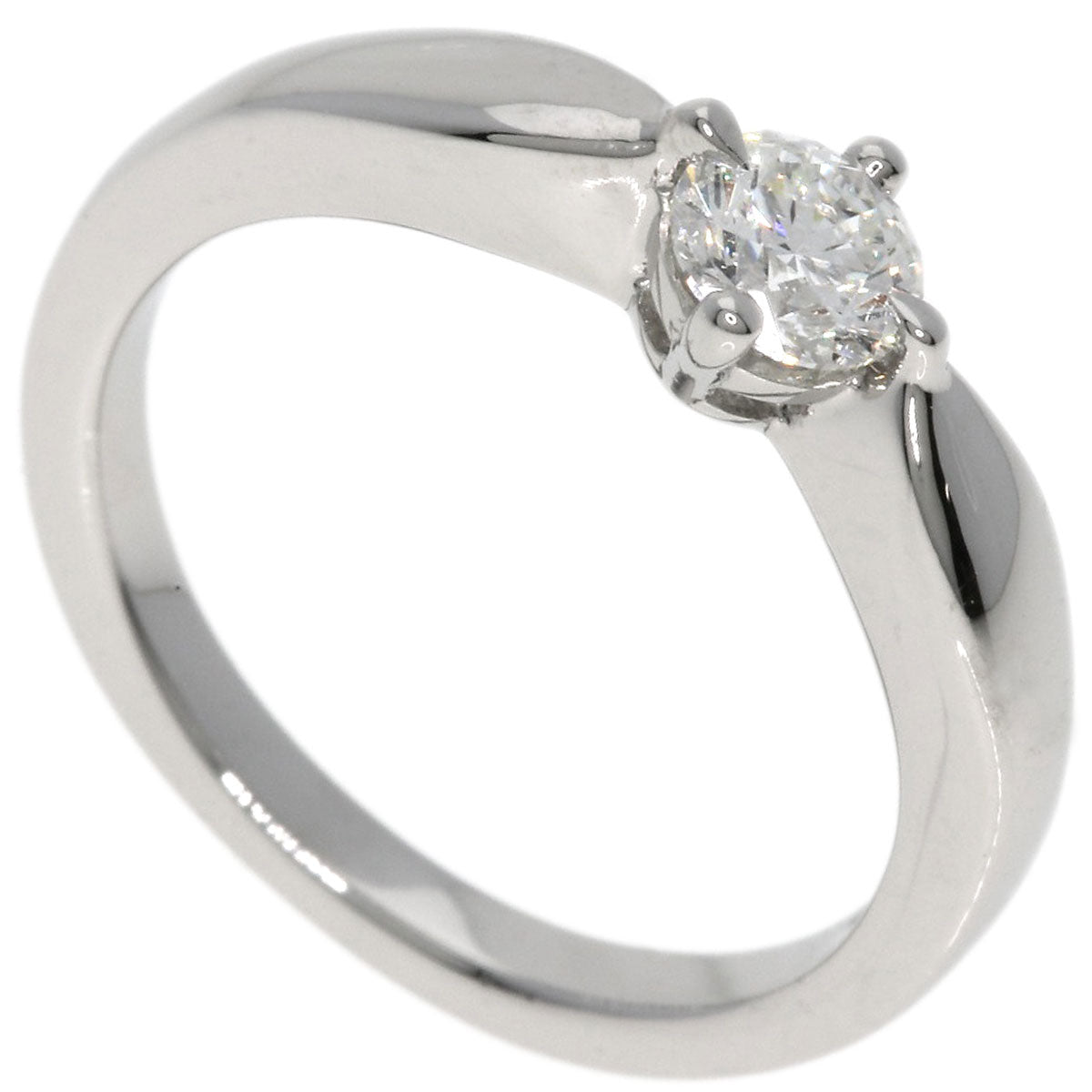 Bvlgari Ring Pt950 Silver Dedicated To Venice Diamond