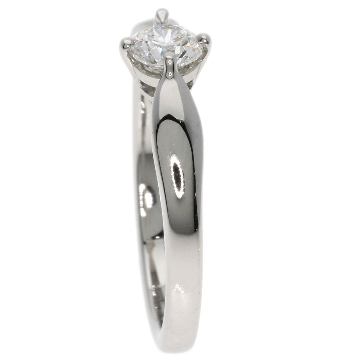 Bvlgari Ring Pt950 Silver Dedicated To Venice Diamond