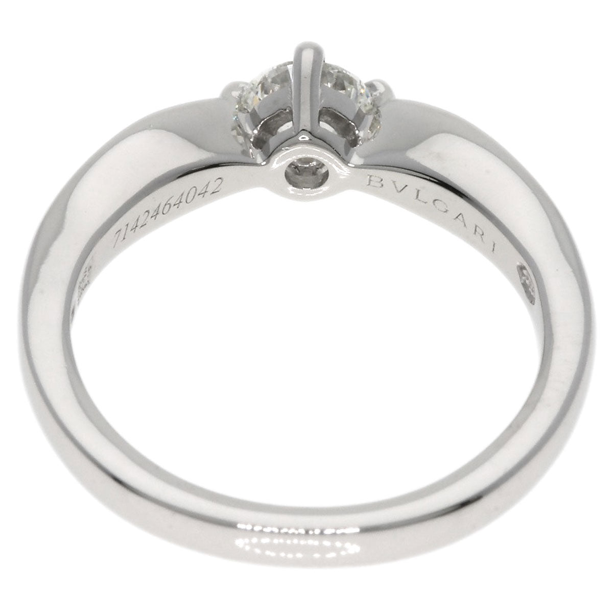 Bvlgari Ring Pt950 Silver Dedicated To Venice Diamond