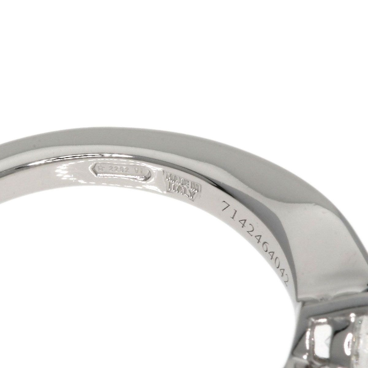 Bvlgari Ring Pt950 Silver Dedicated To Venice Diamond