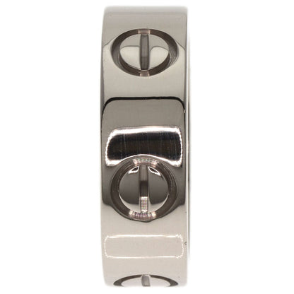 Cartier Ring K18Wg Silver Love Ring #47 Women