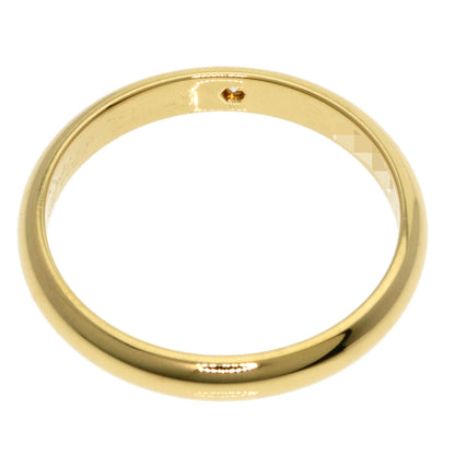 Cartier Ring 18K Yellow Gold Gold Classic Wedding 1P Diamond #48