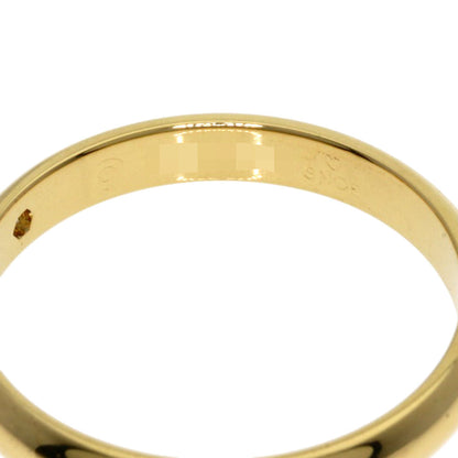 Cartier Ring 18K Yellow Gold Gold Classic Wedding 1P Diamond #48