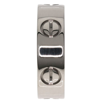 Cartier Ring K18Wg Silver Love Ring #50 Women