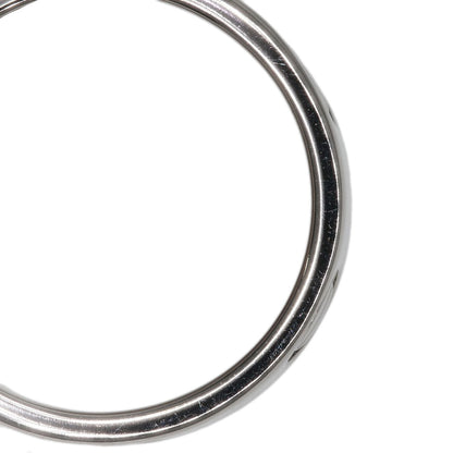Cartier Ring K18Wg Silver Love Ring #49 Women