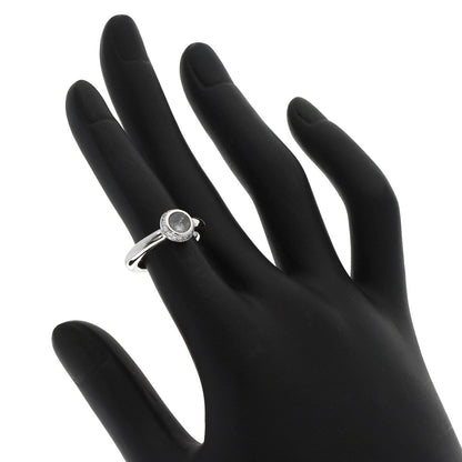 Chopard Ring K18Wg Silver Happy Diamond