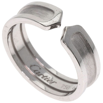Cartier Ring K18Wg Silver C2 Ring Sm #62