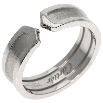Cartier Ring K18Wg Silver C2 Ring Sm #62