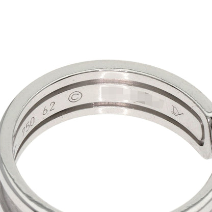 Cartier Ring K18Wg Silver C2 Ring Sm #62