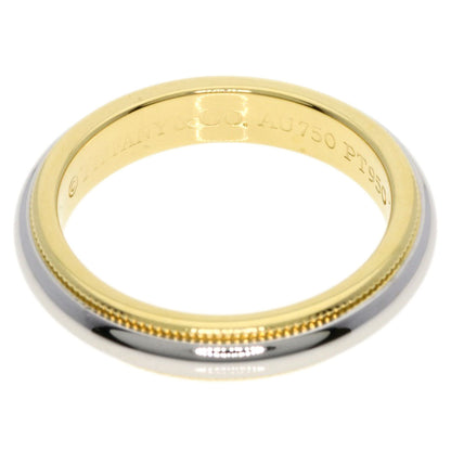 Tiffany&Co. Ring 18K Yellow Gold Gold Milgrain Band