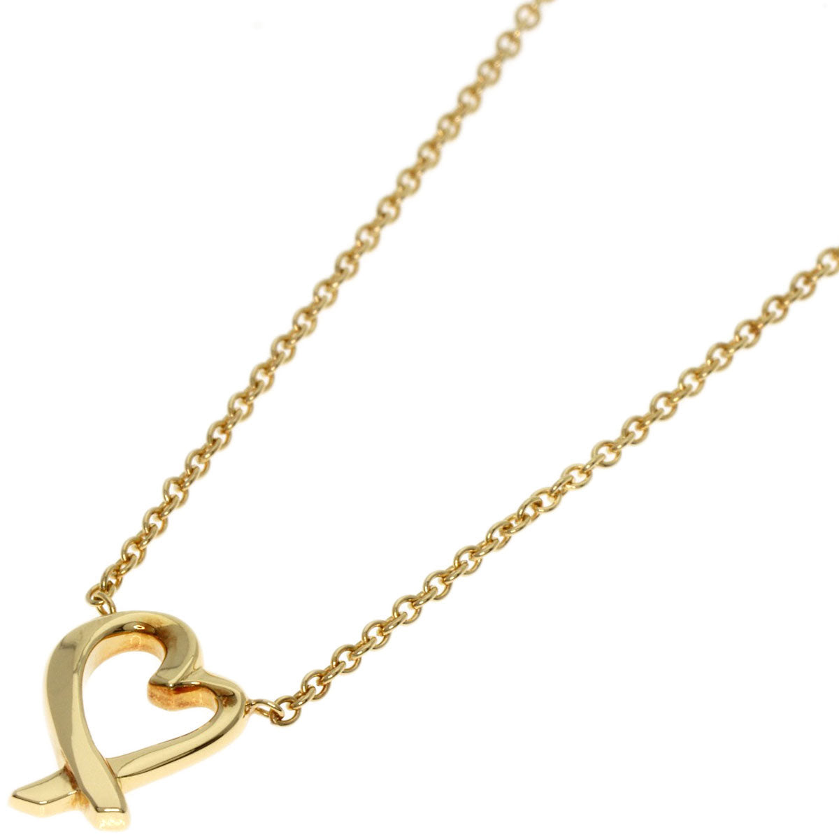 Tiffany&Co. Necklace 18K Yellow Gold Gold Loving Heart
