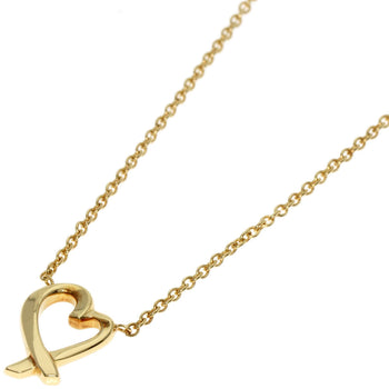 Tiffany&Co. Necklace 18K Yellow Gold Gold Loving Heart