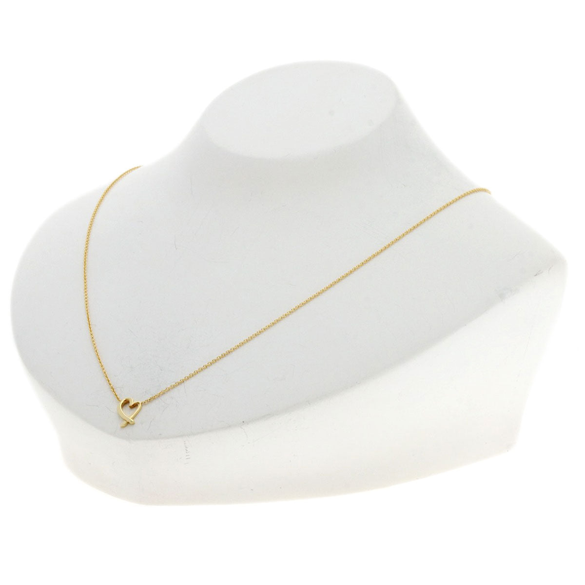 Tiffany&Co. Necklace 18K Yellow Gold Gold Loving Heart