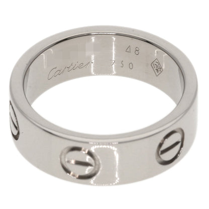 Cartier Ring K18Wg Silver Love Ring #48