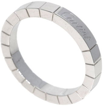 Cartier Ring K18Wg Silver Lanier # 55