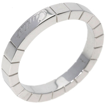 Cartier Ring K18Wg Silver Lanier # 55