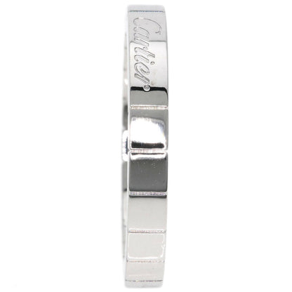 Cartier Ring K18Wg Silver Lanier # 55