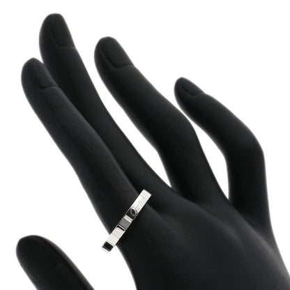 Cartier Ring K18Wg Silver Lanier # 55