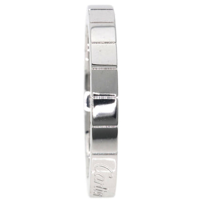 Cartier Ring K18Wg Silver Lanier # 55