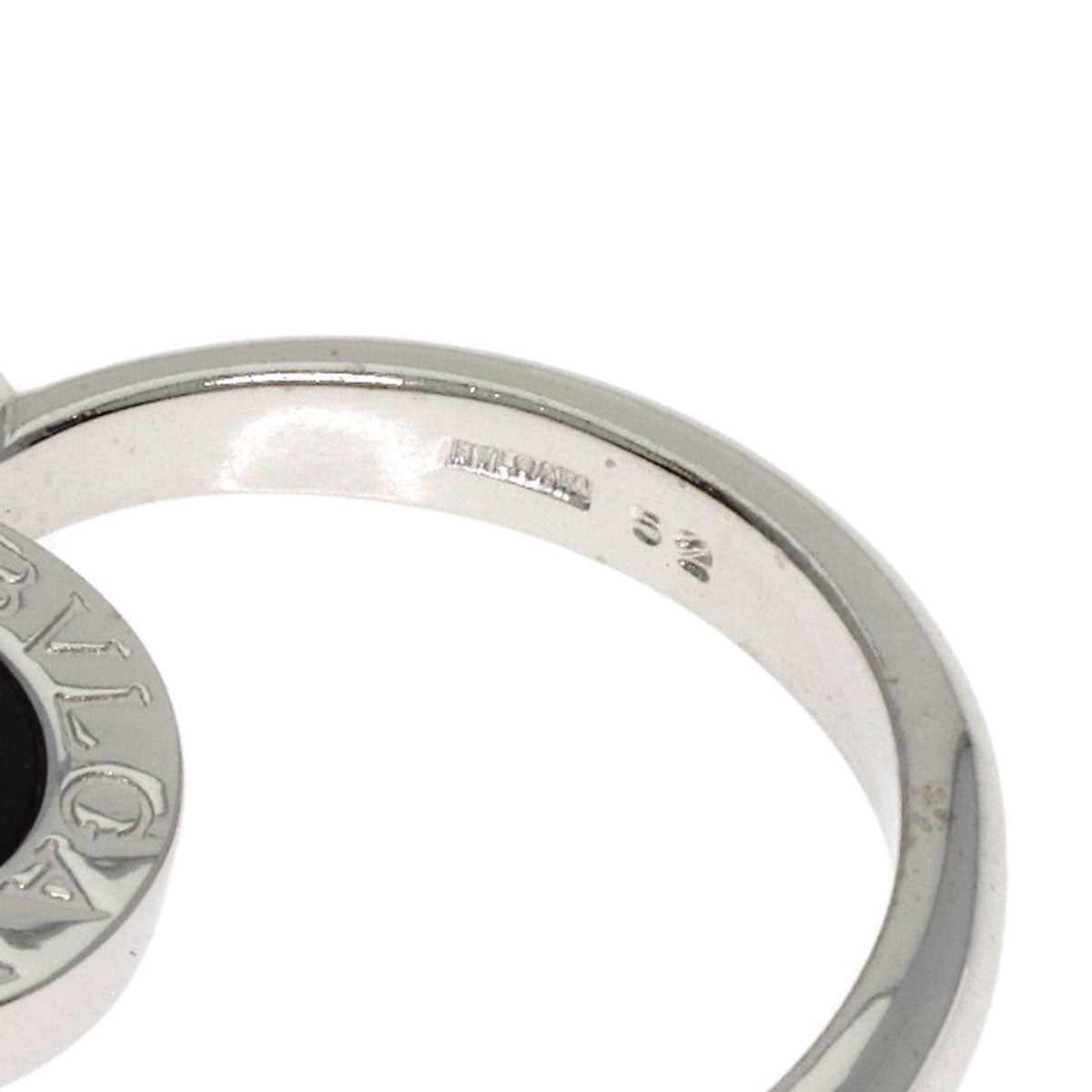 Bvlgari Ring K18Wg Silver Bvlgari Bvlgari Flip Ring Lapis Lazuli Onyx