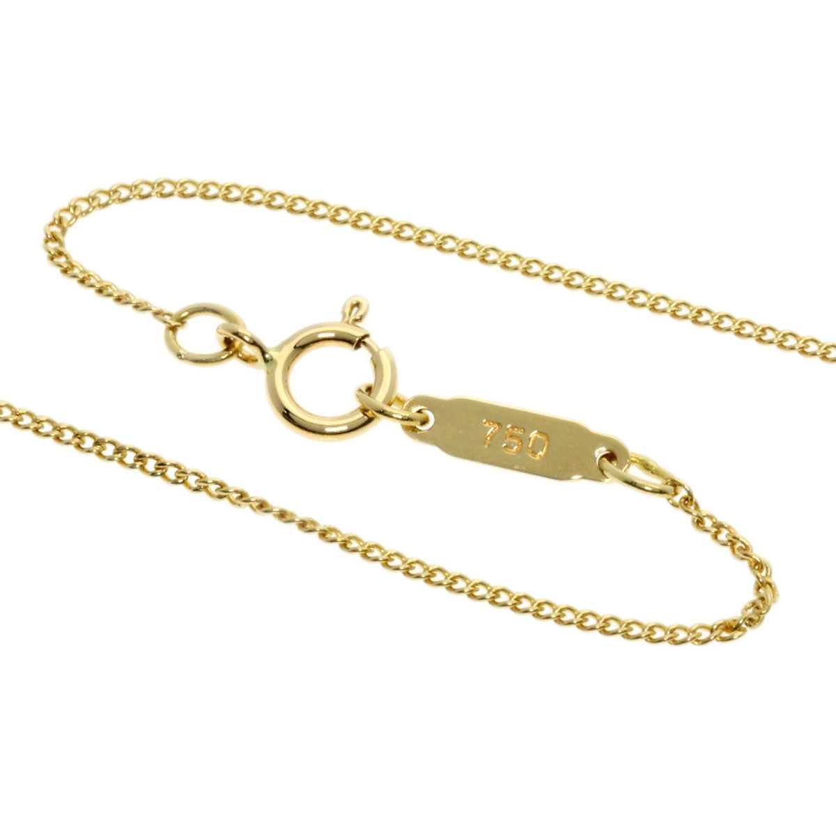 Tiffany&Co. Necklace 18K Yellow Gold Gold Leaf Heart