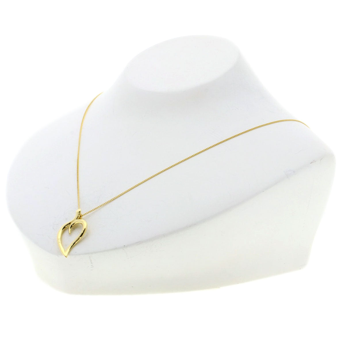 Tiffany&Co. Necklace 18K Yellow Gold Gold Leaf Heart