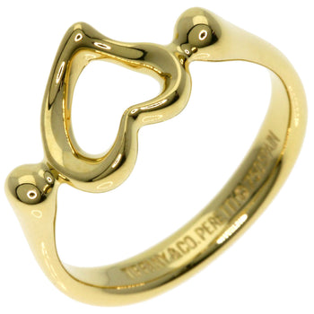 Tiffany&Co. Ring 18K Yellow Gold Gold Open Heart