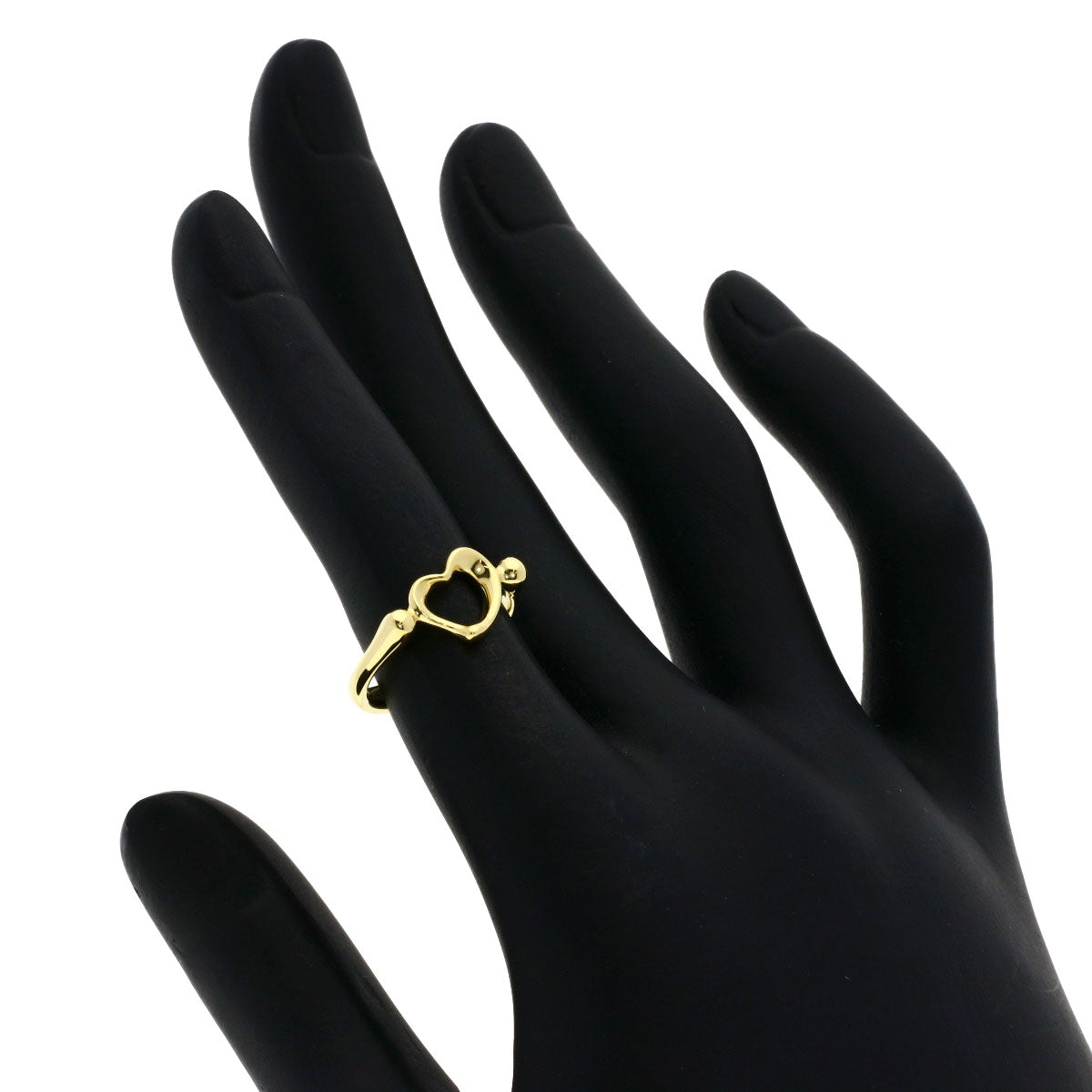 Tiffany&Co. Ring 18K Yellow Gold Gold Open Heart