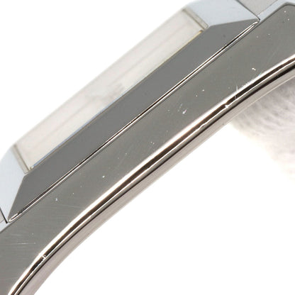 Gucci Watches Quartz 111L Stainless Steel , Stainless Steel Silver Square Face Ivory Dial Women