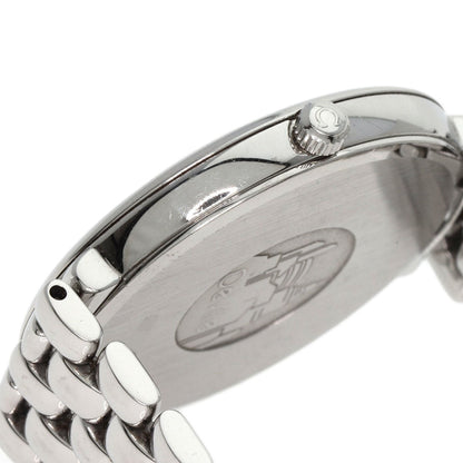 Omega Watches Quartz 7514.31.00 Stainless Steel , Stainless Steel Silver De Ville Prestige White
