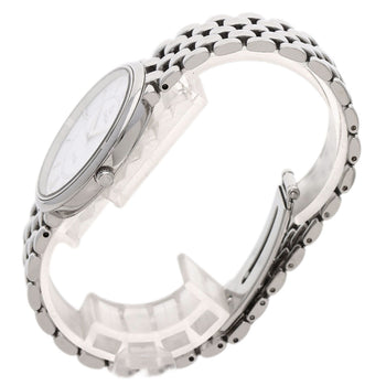 Omega Watches Quartz 7514.31.00 Stainless Steel , Stainless Steel Silver De Ville Prestige White