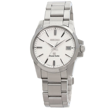 Seiko Watches Quartz Sbgx053 9F62-0Aa1 Stainless Steel Silver Grand Seiko Date White Dial