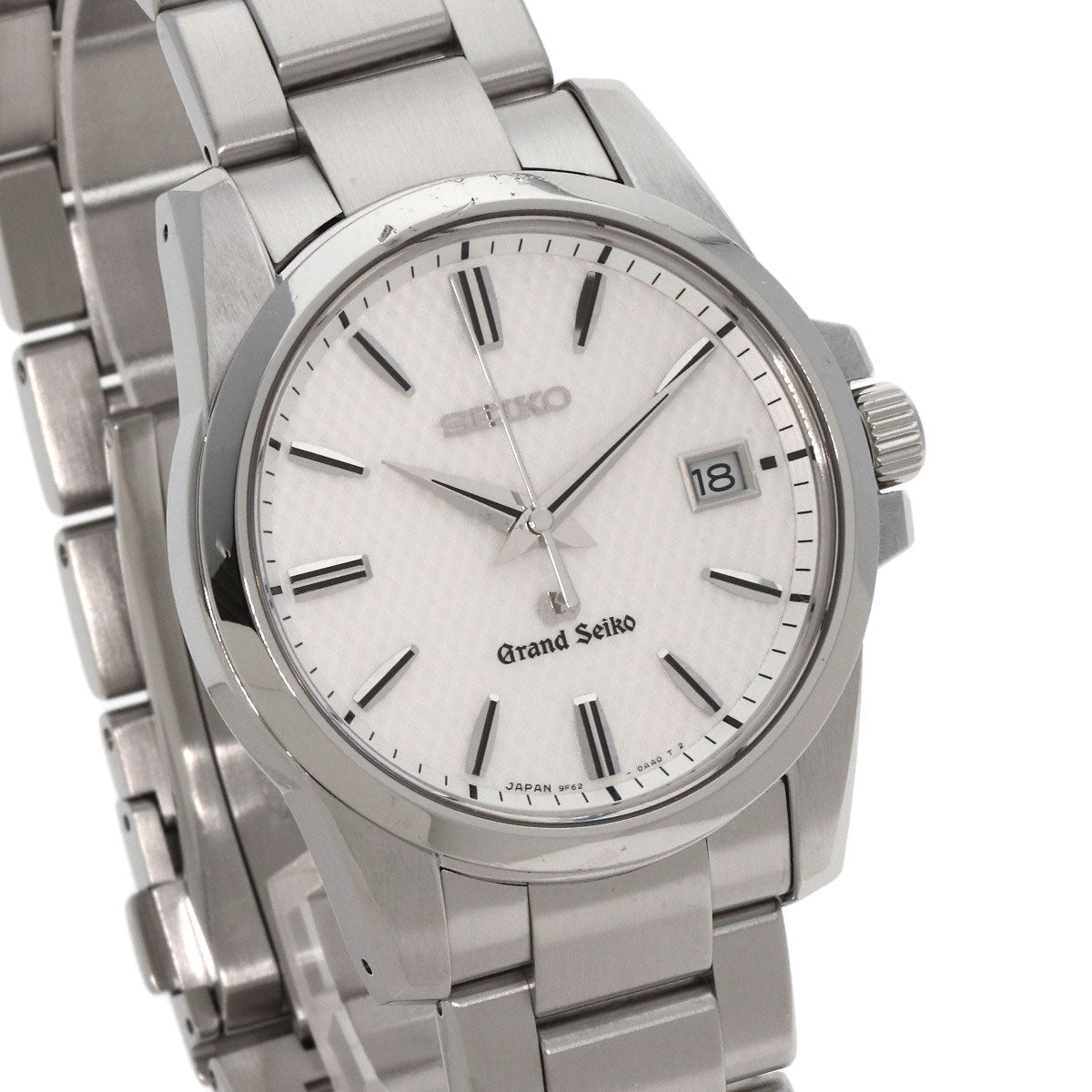 Seiko Watches Quartz Sbgx053 9F62-0Aa1 Stainless Steel Silver Grand Seiko Date White Dial