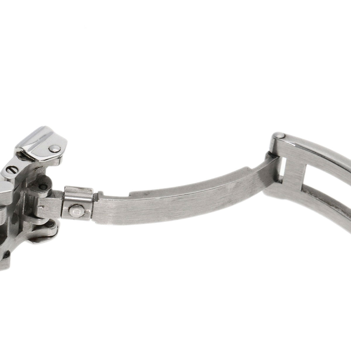Hermes Watches Quartz Cl4.210 Stainless Steel , Stainless Steel Silver Clipper Nacre White Shell