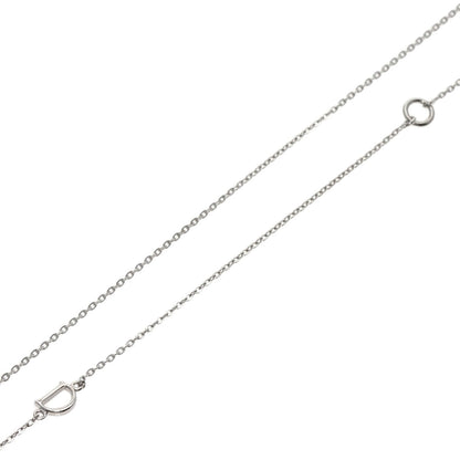 Damiani Necklace K18Wg Silver Belle Epoque Heart Ruby Diamond
