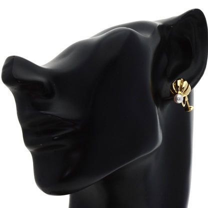 Mikimoto Earring 18K Yellow Gold Gold Pearl