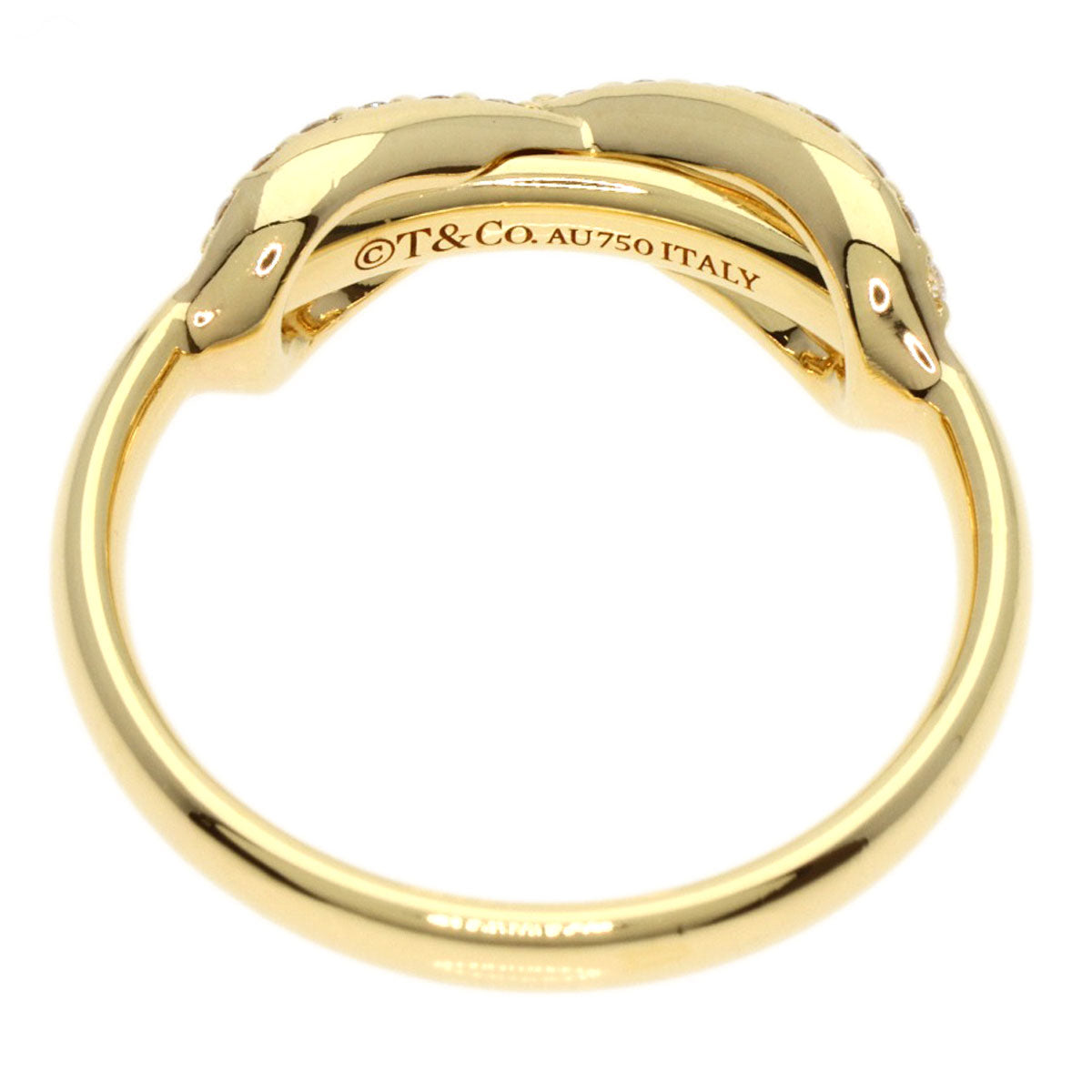 Tiffany&Co. Ring 18K Yellow Gold Gold Infinity