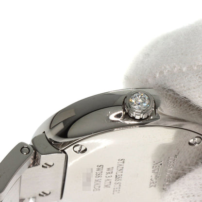 Tiffany&Co. Watches Quartz Stainless Steel , Stainless Steel Silver Atlas 2 Hand Diamond Pink Shell