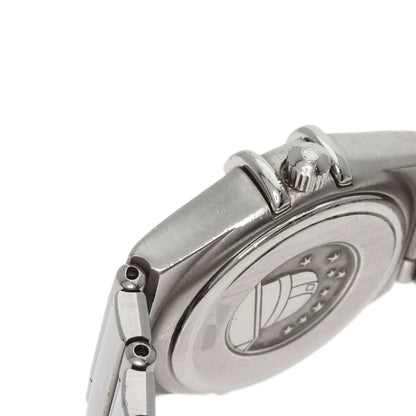 Omega Watches Quartz 1561.51 Stainless Steel , Stainless Steel Silver Constellation Navy Dial Women
