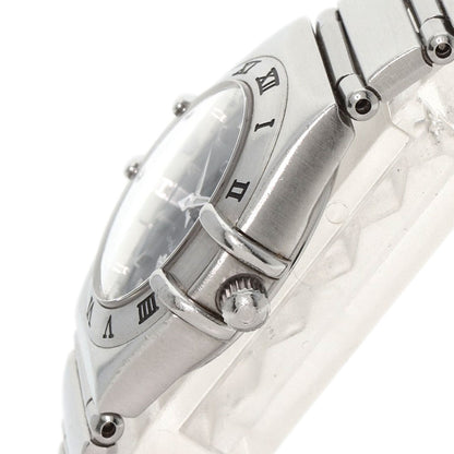 Omega Watches Quartz 1561.51 Stainless Steel , Stainless Steel Silver Constellation Navy Dial Women